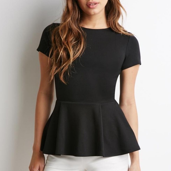 Forever 21 Tops - Peplum Top